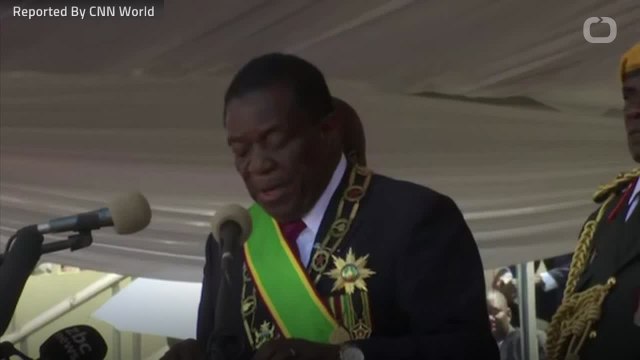 Emmerson Mnangagwa Sworn In As President Of Zimbabwe