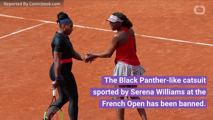 Serena Williams' Catsuit Banned By French Open