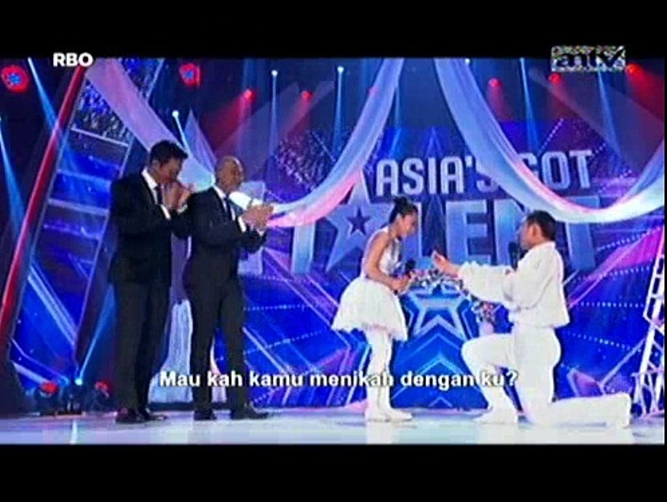Aksi Peserta Lamar Kekasihnya di Babak Final Asia's Got Talent