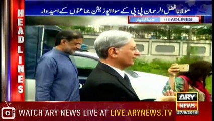 Headlines 1100 27th August 2018