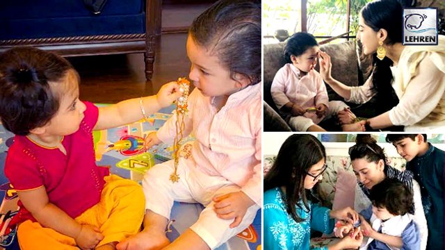 Taimur Ali Khan Gets Pampered By His Brothers & Sisters During Raksha Bandhan Celebration