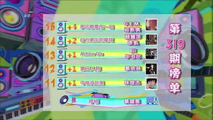 MY Astro Music Chart Show #319 MY Astro 至尊流行榜 第319期榜单