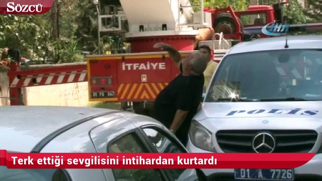 Terk ettiği sevgilisini intihardan kurtardı