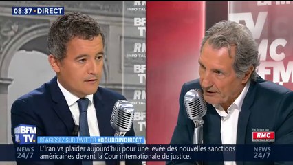 "C'est un choix politique que de choisir le travail" déclare Gérald Darmanin