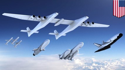 World's biggest plane reveals new rocket lineup