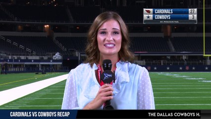 Cardinals vs. Cowboys Recap | NFL 2018 Preseason Week 3