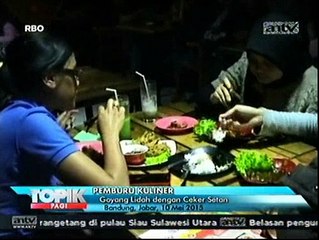 Goyang Lidah dengan Ceker Setan