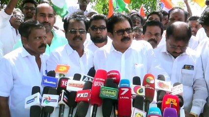 ஈவிகேஎஸ் இளங்கோவன் என்னை பற்றி கவலைக் கொள்ள வேண்டாம்- திருநாவுக்கரசர்-வீடியோ