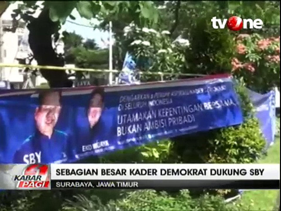 Kongres Demokrat, Sebagian Besar Kader Dukung SBY