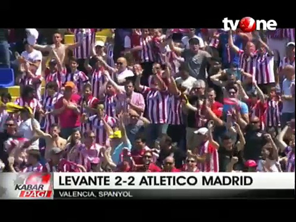 Levante Tahan Imbang Atletico Madrid 2-2