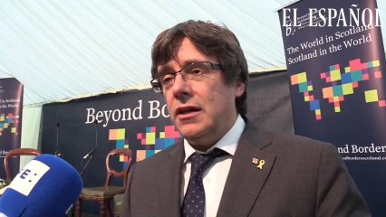 Puigdemont: El diálogo tendrá que ser sin condiciones ni líneas rojas