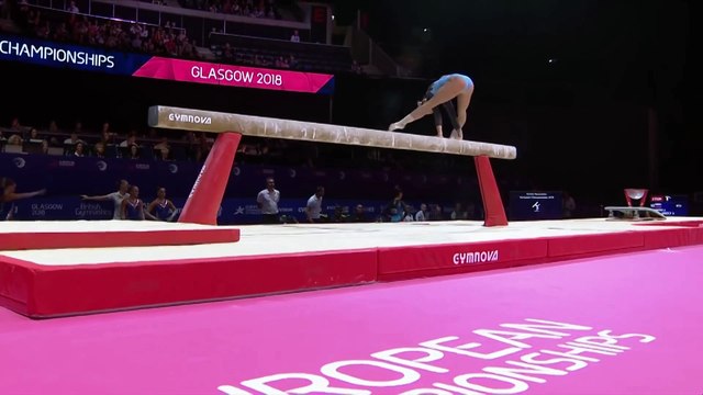 Dorina Boeczoego - BB TF - 2018 European Gymnastics Championships