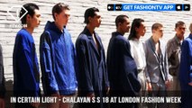 In Certain Light Presents Chalayan S/S 2018 at London Mens Fashion Week | FashionTV | FTV