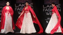 Lakme Fashion week: Bipasha Basu walks the ramp in Red & White lehenga; Watch Video | Boldsky
