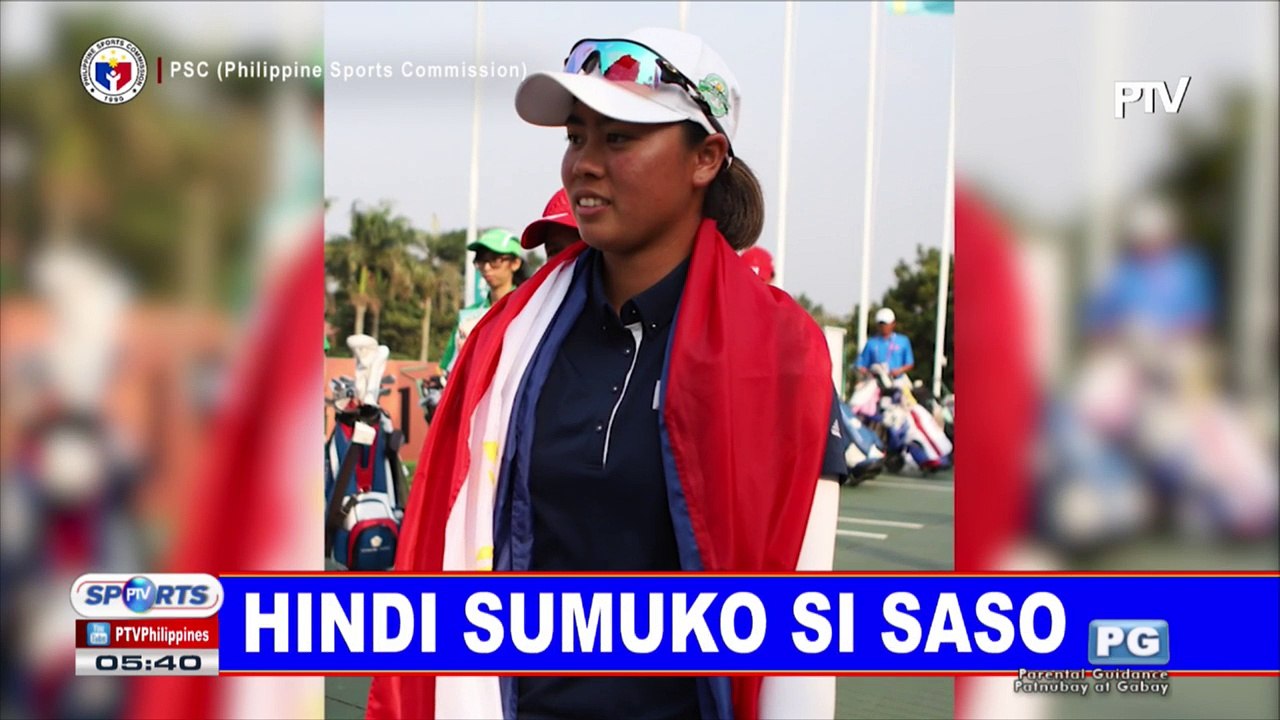Hindi sumuko si Saso