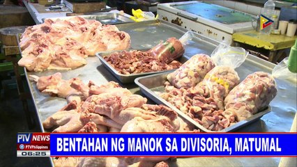 Bentahan ng manok sa Divisoria, matumal