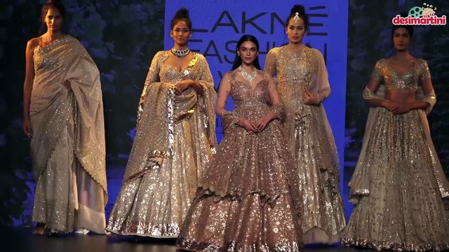 Aditi Rao Hydari Ramp Walk For Jayanti Reddy At LFW 2018