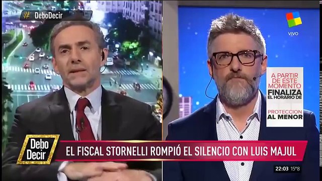 Luis Majul y Luis Novaresio el pase de Programa 26-8-2018