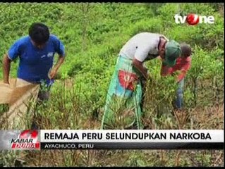 Kemiskinan di Peru Picu Pemuda Jadi Bandar Narkoba