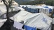 Los campamentos de refugiados griegos siguen desbordados