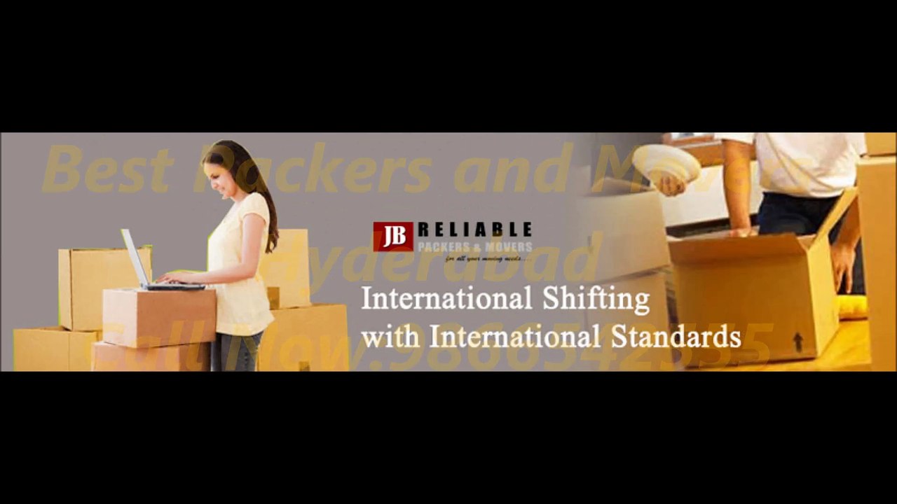 JB Packers and Movers Hyderabad : CONTACT 9866542555