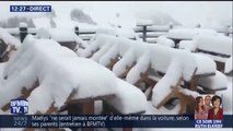 Il est tombé jusqu'à 30 cm de neige ce week-end dans les Alpes italiennes ❄