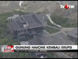 Gunung Hakone di Prefektur Kanagawa Alami Erupsi