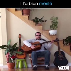 Chat ch'est bien fait pour cha gueule