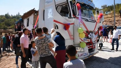 Tır şoförünün çocukluk hayali gerçek oldu