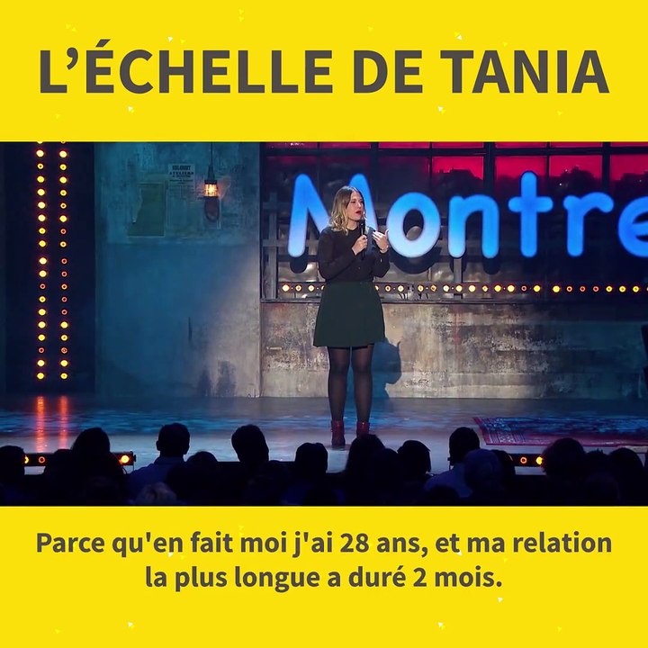 Tania Dutel ne peut pas, elle a poney. Merci Montreux Comedy !