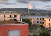 Dip in Temperatures Creates Perfect Conditions for Waterspout on Lake Zurich