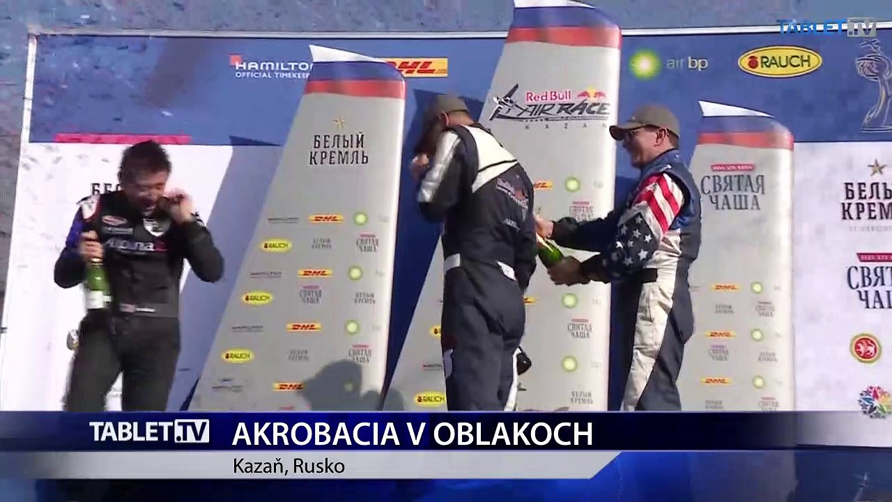 Závod v akrobatických letoch v Kazani vyhral český letec Martin Šonka
