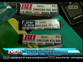 Pembobol ATM di Pekanbaru Ditembak Polisi