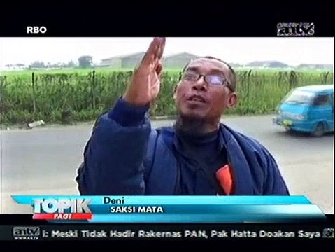 Pesawat Terbakar Saat Mendarat di Bandara Pondok Cabe