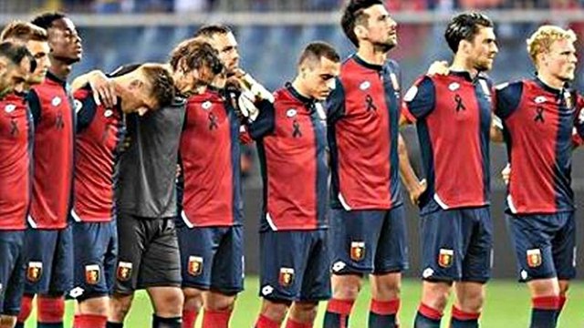 Ιταλία: Ενός λεπτού σιγή στο Τζένοα-Εμπολι για τα θύματα της γέφυρας