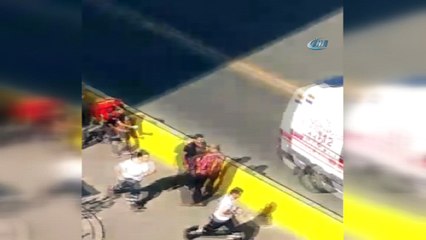 MHP önünde duyulan silah sesi polisi alarma geçirdi