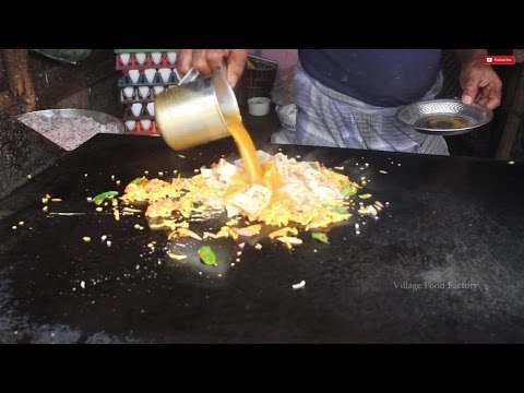 South indian famous Street food Kothu parotta / VILLAGE FOOD FACTORY / STREET FOODS