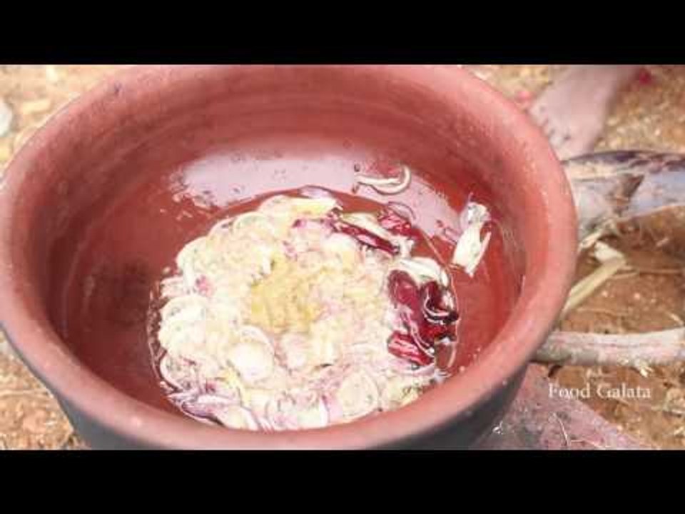 Country Chicken gravy prepared by my Grandma / Village food factory
