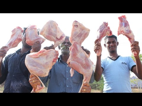 My daddy prepare a MUTTON LEGS Gravy / Using 7 LEGS Gravy