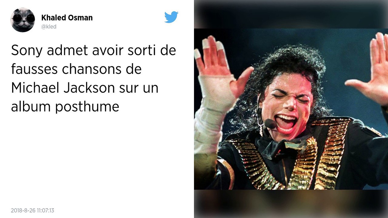 Michael Jackson. Trois chansons de son album posthume sont fausses.