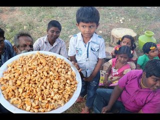 KFC POPCORN / Prepared for KIDS and HOMELESS / Village food factory / HAPPY NEW YEAR 2018