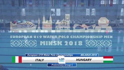 MEN'S EUROPEAN U19 WATER POLO CHAMPIONSHIPS - MINSK 2018 (7)
