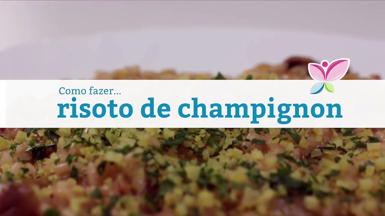 Como fazer risoto de champignon