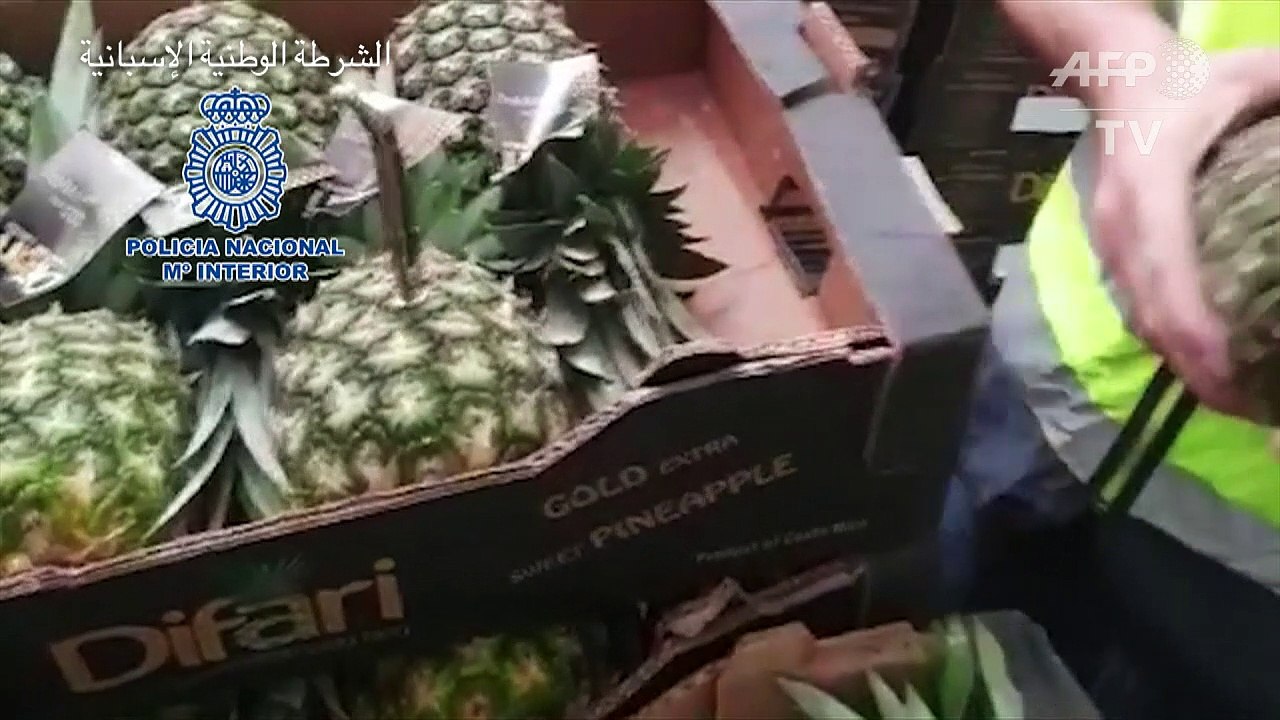 إسبانيا تضبط 67 كيلوغراما من الكوكايين في شحنة...