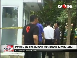 Kawanan Rampok Jebol Mesin ATM di Bandung