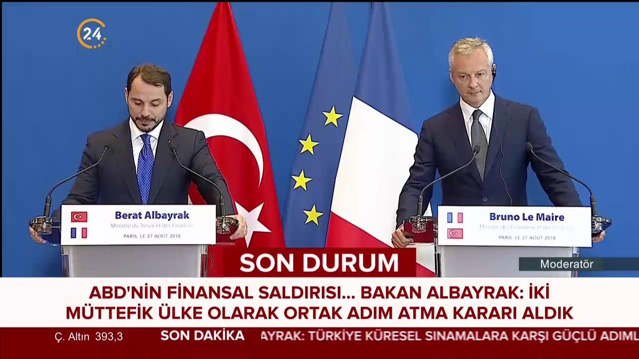 Bakan Albayrak: Fransa ile ortak hareket etme kararı aldık