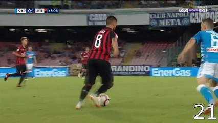 VÍDEO: A sequência de 27 passes do Milan antes do golo de Davide Calabria