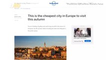 This is the Cheapest City to Visit in Europe This Fall, And the Most Expensive