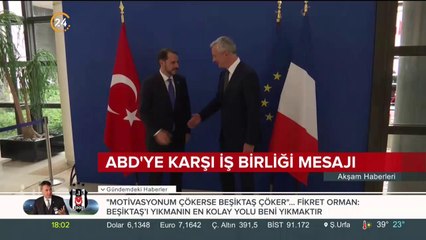 Bakan Albayrak, Fransa'da önemli mesajlar verdi