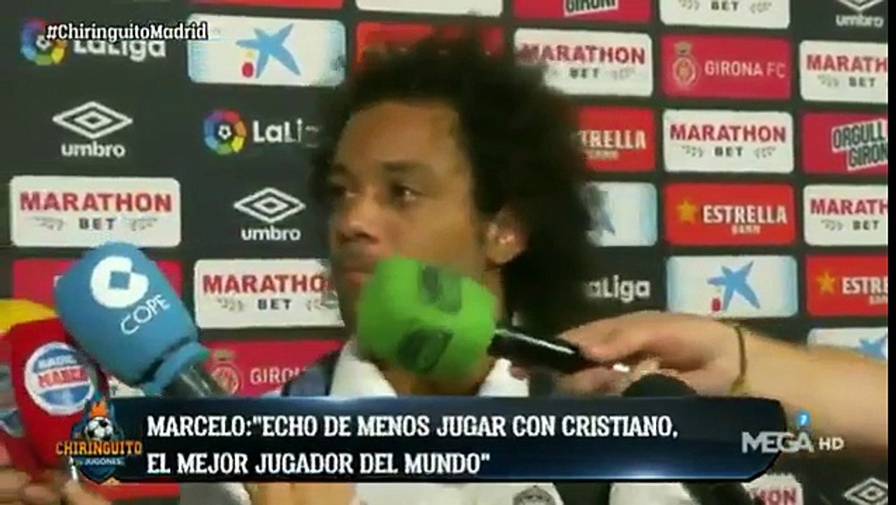 Video: Marcelo protagoniza primeiro conflito com Lopetegui